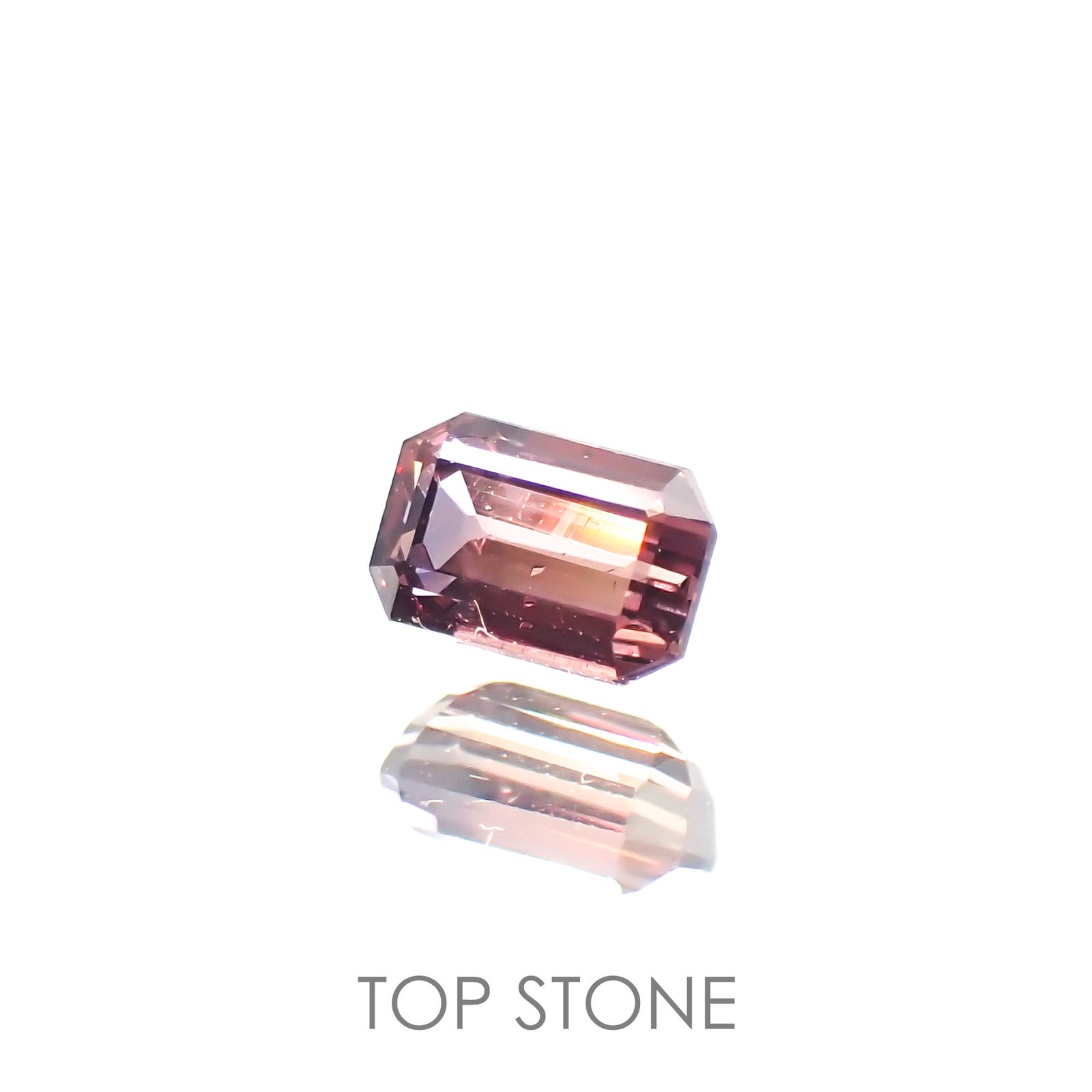 バイカラーサファイア(宝石名バイカラー・サファイア) マダガスカル/タンザニア産 0.24ct 識別済[210812496]3.8×2.5mm前後