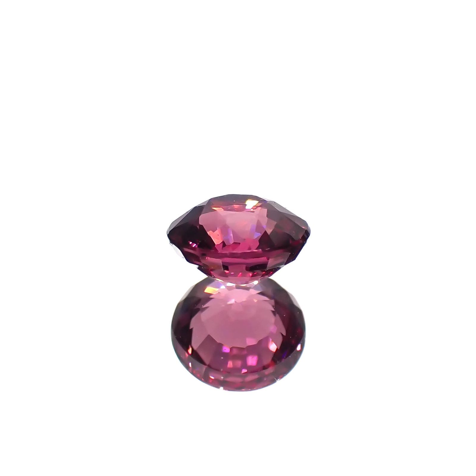 ロードライトガーネット(宝石名ロードライト・ガーネット)ブラジル産 1.28ct 識別済[230421583]6.4x6.4mm前後