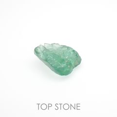 ブルーグリーンコーネルピン 原石 タンザニア産 1.60ct[221219259]9.5x7.6mm前後