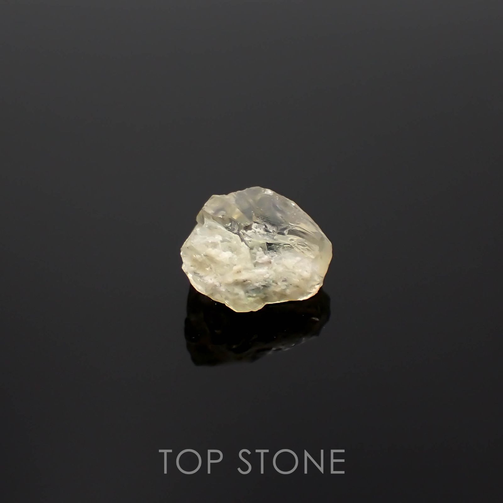 オレゴンサンストーン原石 アメリカ・オレゴン州産 3.67ct[230220424]10.1x8.8mm前後