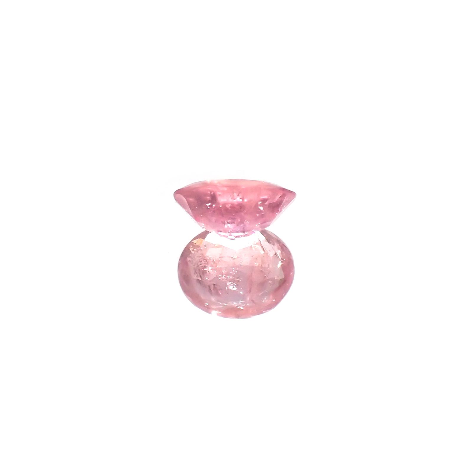 ペツォッタイト(ラズベリル)(宝石名ペツォッタイト) マダガスカル産 0.332ct ソ付(彩珠)[210711797]5.1×4.2mm前後