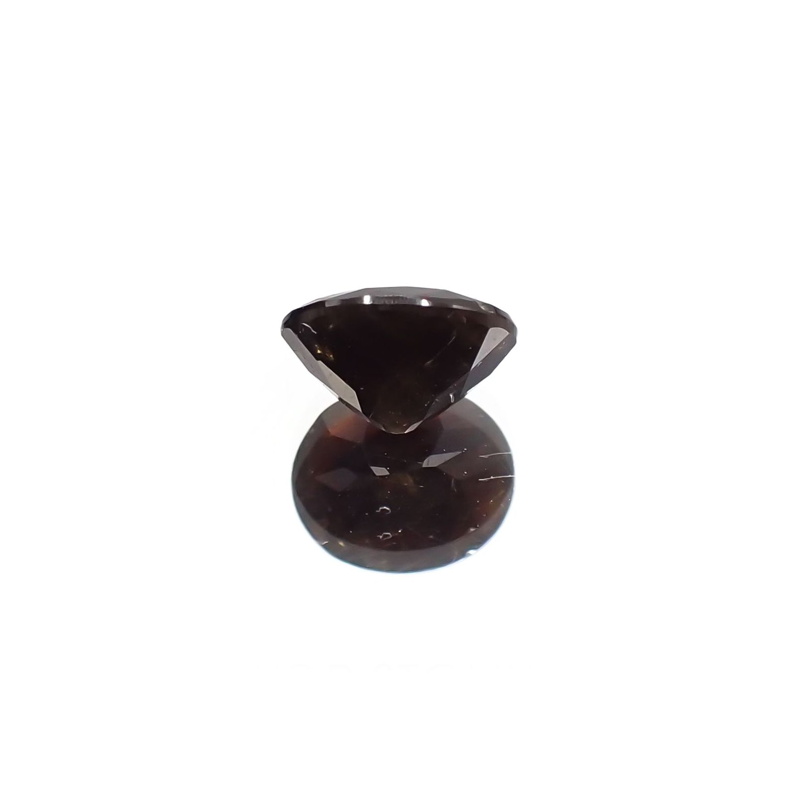 ゴールドシーンサファイア 非加熱(宝石名シーン・サファイア) ケニア産 ソ付(彩珠) 1.004ct / 6.3x5.2mm前後 [260812076]