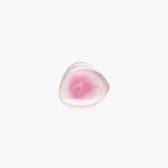 ピンクウォーターメロントルマリン 原石スライス コンゴ民主共和国産 2.77ct[230421484]11.8x10.3mm前後