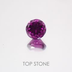 グレープガーネット ブラジル産 ルース 0.86ct[21019680]5.3×5.3mm前後