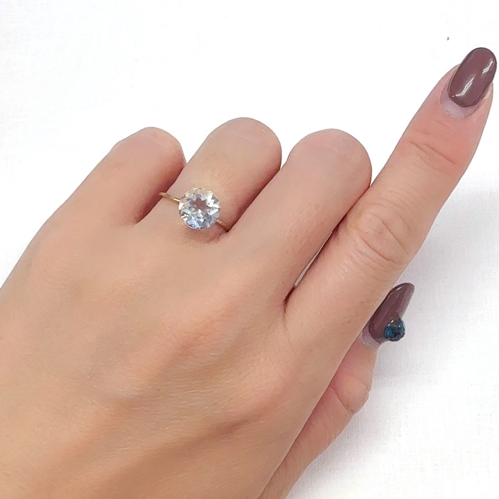 ハイアライトオパール メキシコ産 1.79ct[240728489]8.4x8.4mm前後