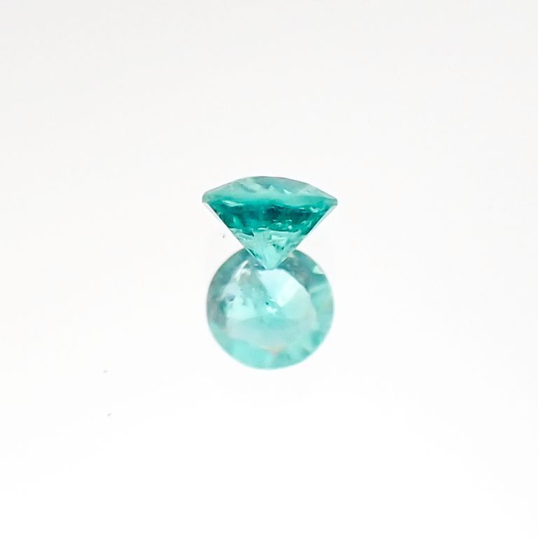 パライバトルマリン ブラジル産 ルース 0.06ct[20106436]2.4×2.4mm前後
