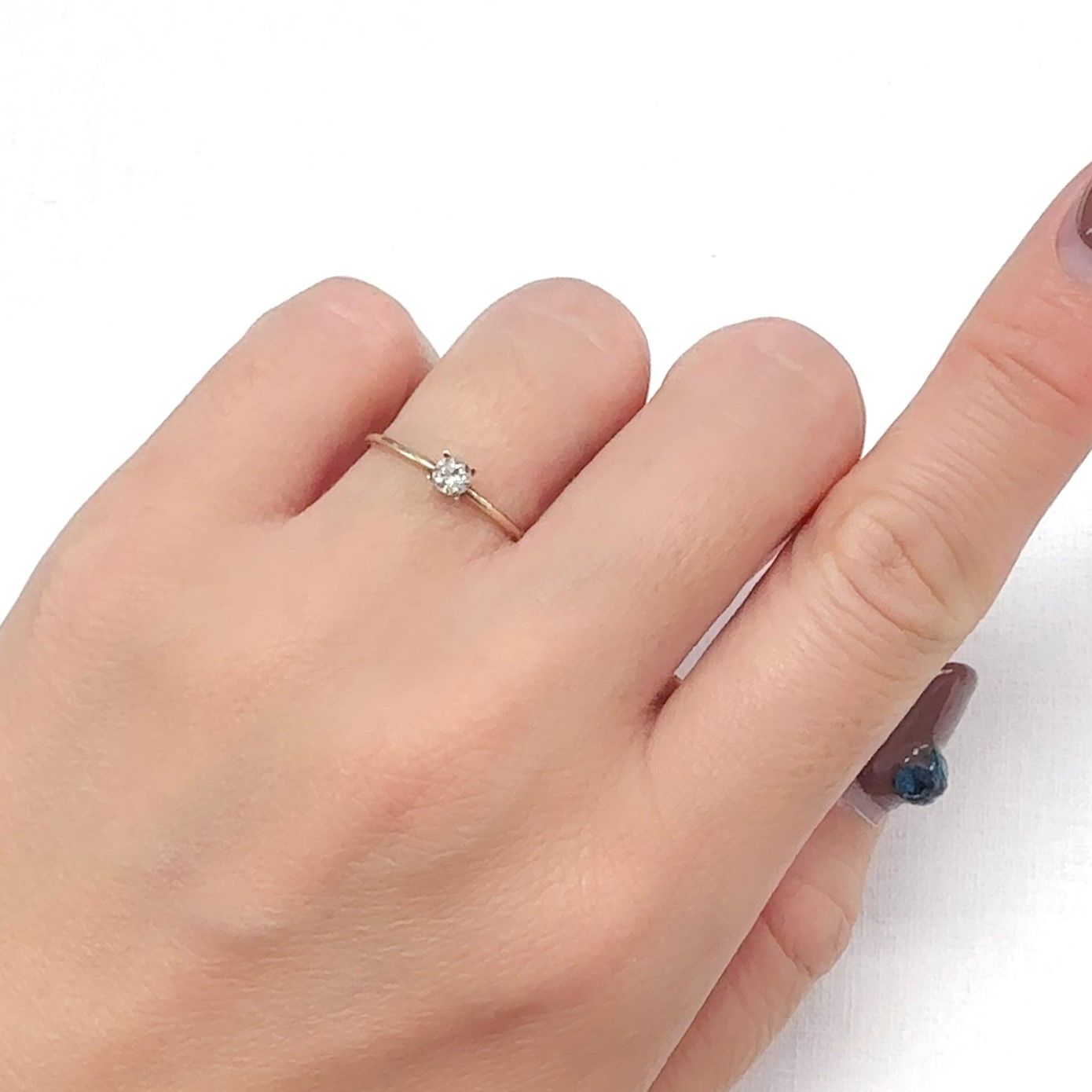 リューコガーネット ビルマ産 0.19ct[240728483]3.3x3.3mm前後