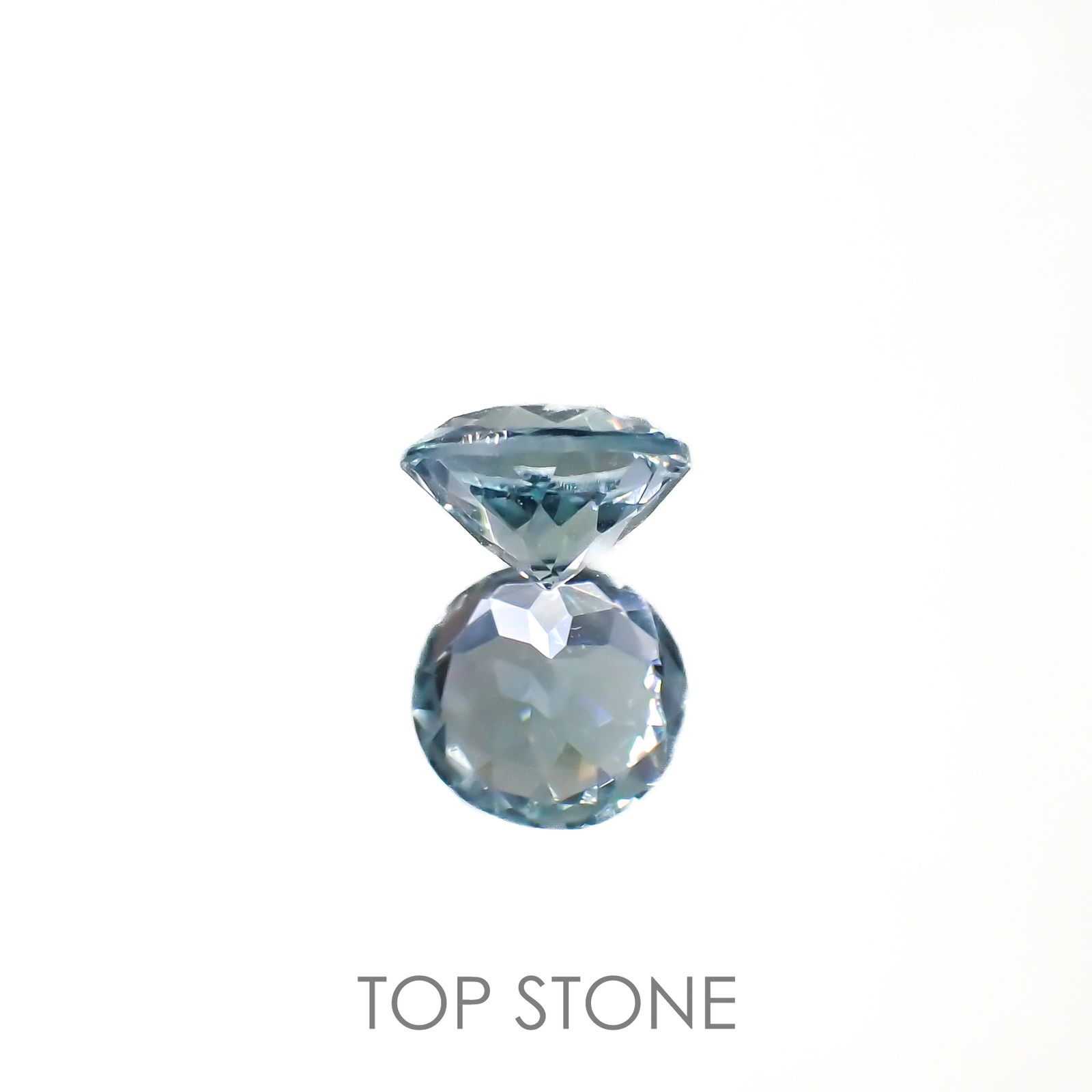 シーフォームカイヤナイト(宝石名カイヤナイト)タンザニア産 0.95ct 識別済[220616285]6x5.9mm前後