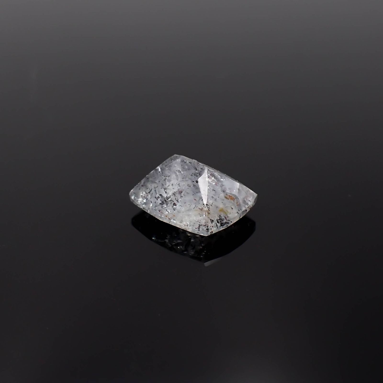 アベンチュリンアクアマリン ブラジル産 6.47ct / 12.8x11mm前後 [260424698]