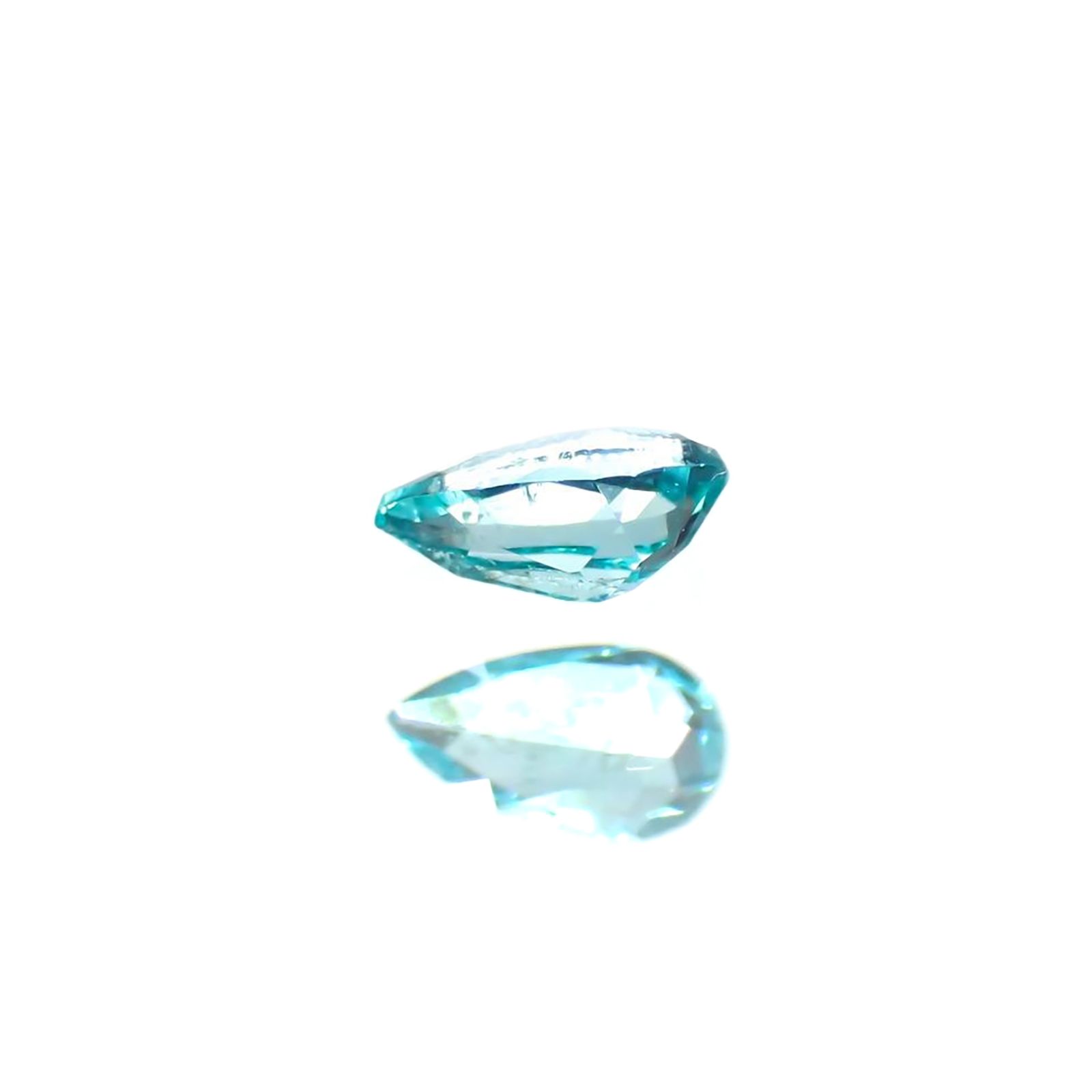 パライバトルマリン(宝石名トルマリン/別名パライバ・トルマリン) ブラジル産 識別済 0.074ct / 3.6×2mm前後 [210712152]