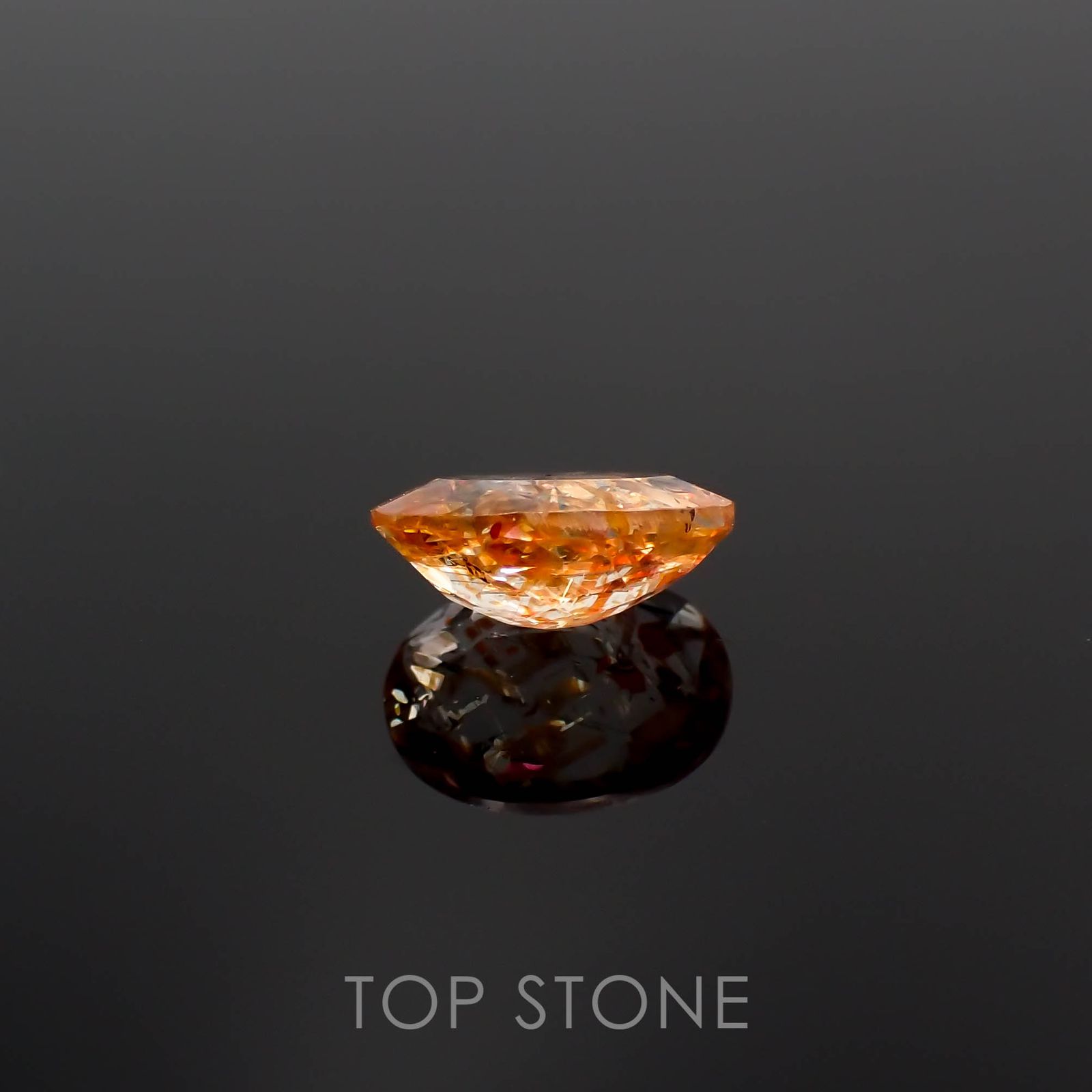 イリュージョンサンストーン タンザニア産 1.51ct[230120120]9.1x7mm前後
