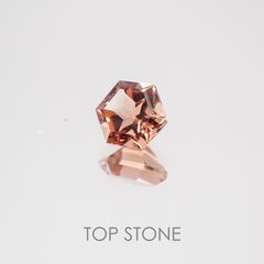 ◇ヘキサゴンカット◇オレゴンサンストーンSA アメリカ産 ルース 0.31ct[21019538]4.2×4.2mm前後