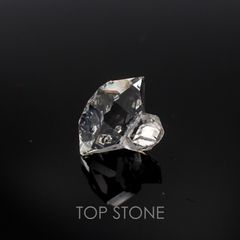 ハーキマーダイヤモンド アメリカ産 原石・結晶 2.93ct[20117547]10.9×8.6mm前後