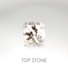 デンドリチッククォーツ ブラジル産 ルース 6.19ct[20084946]12×12mm前後