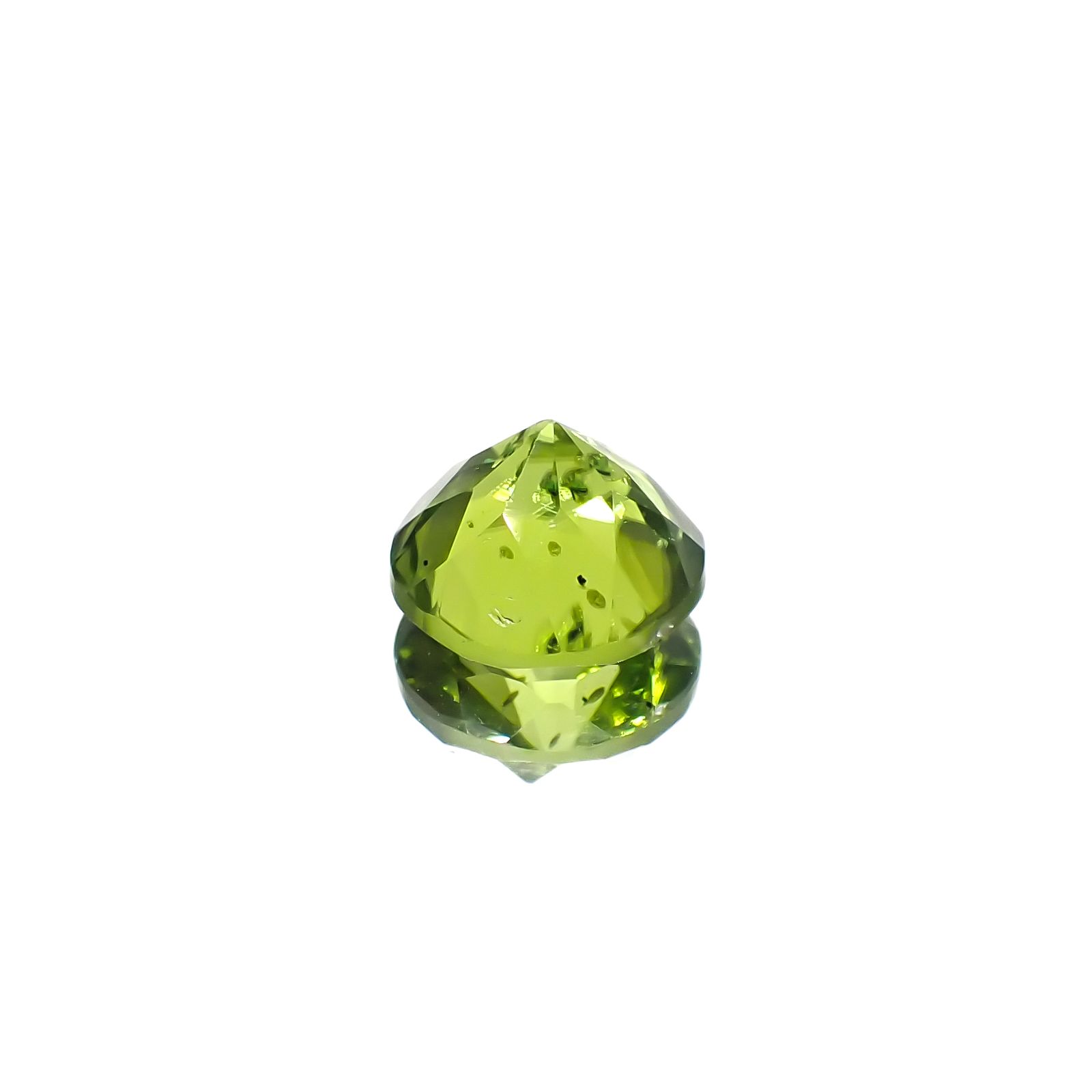 ブラックリリーパッドペリドット アメリカ・アリゾナ州産 3.37ct [231224610]9x9mm前後
