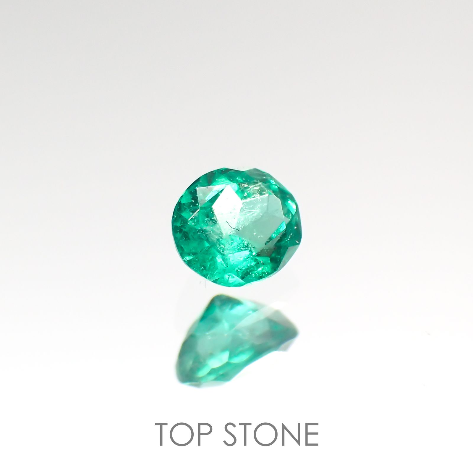 エメラルド コロンビア産 ルース 0.11ct[201812829]3.4×2.9mm前後