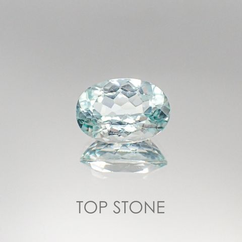 アンブリゴナイト/モンテブラサイト(宝石名モンテブラサイト)マダガスカル産 2.754ct ソ付(日独)[220717095]10.68x7.62mm前後