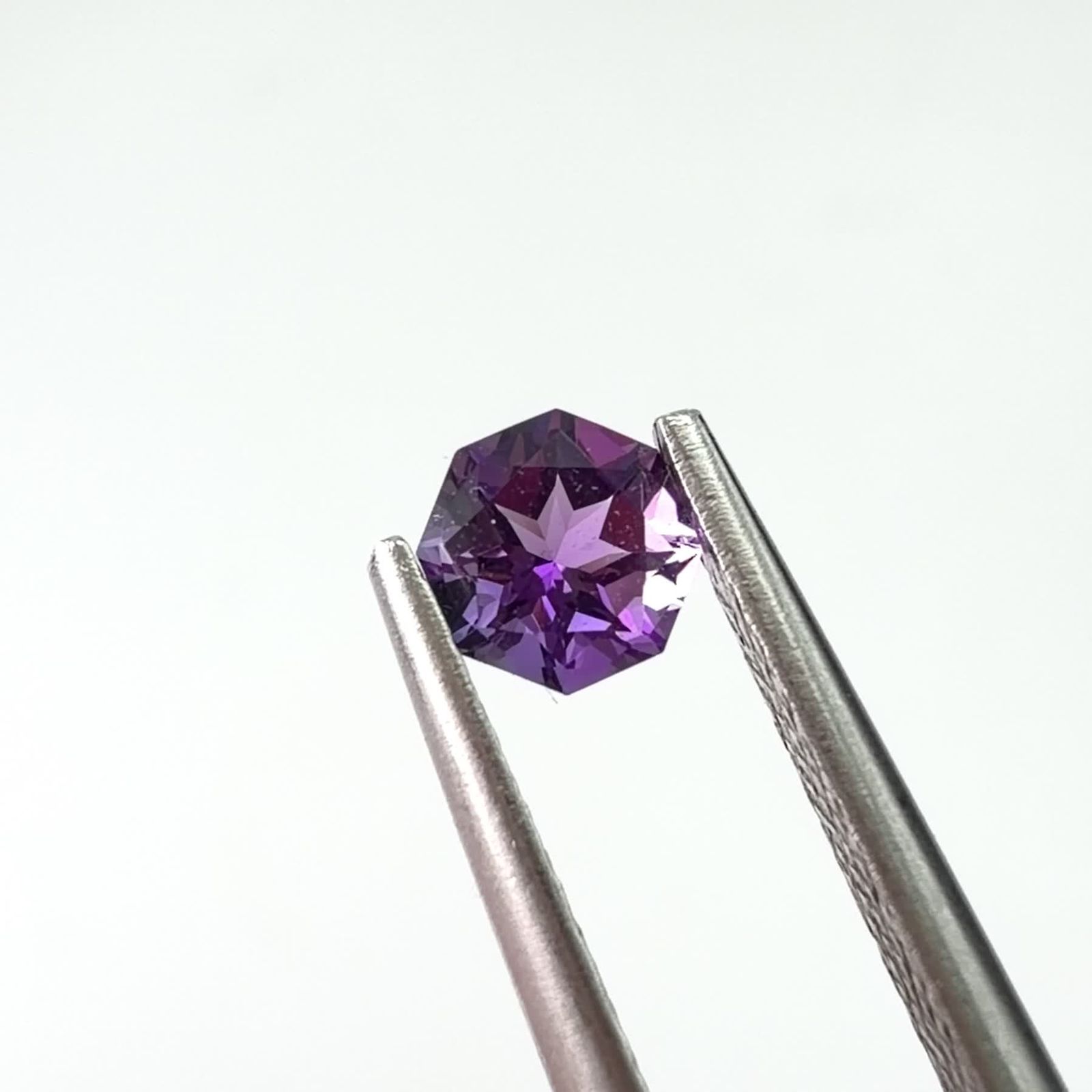 ◇オクタゴンカット・ペアセット◇アメジスト(宝石名アメシスト