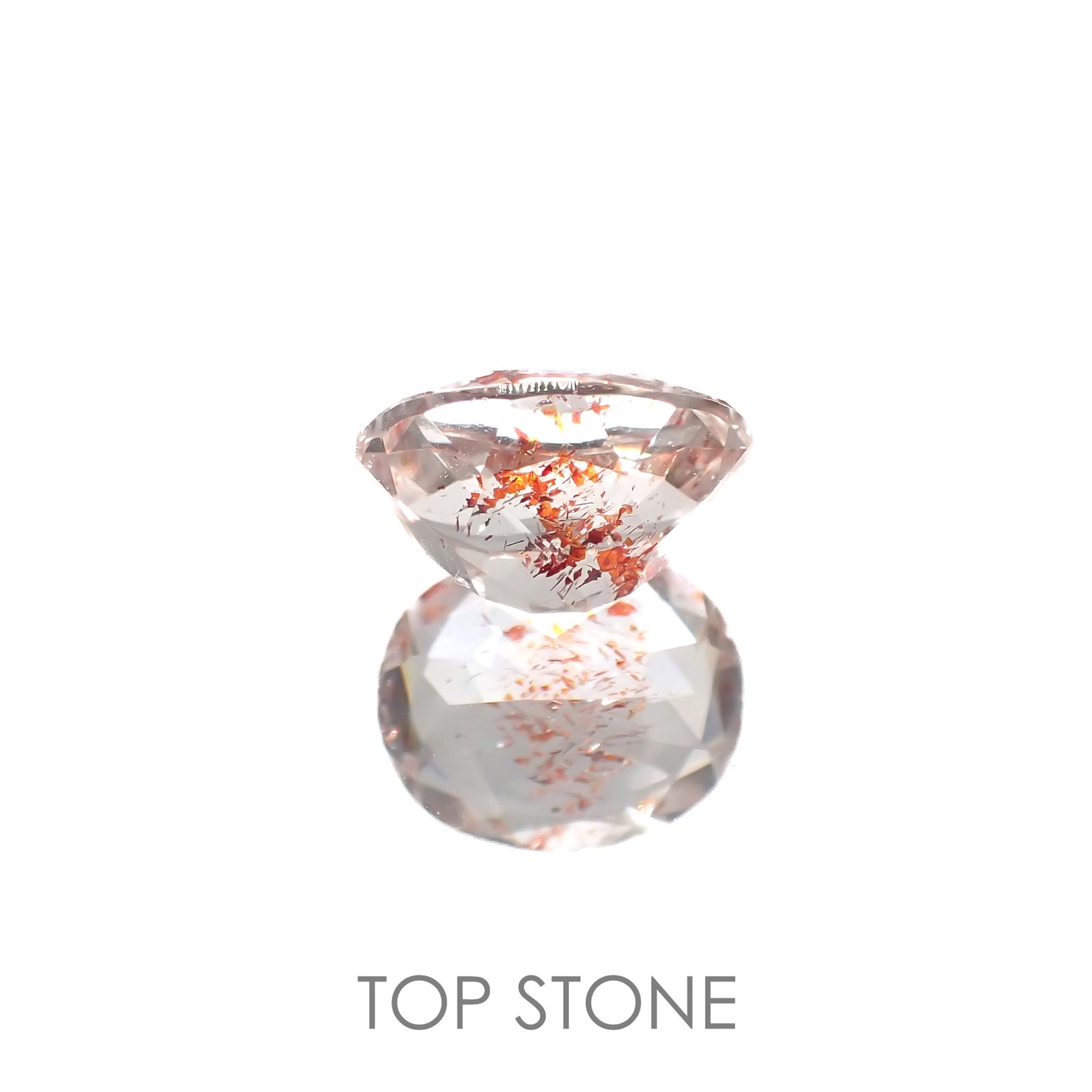 ファイヤークォーツ ナイジェリア産 2.45ct[220917575]9.9x8mm前後