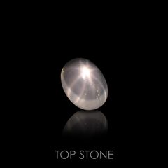 スターローズクォーツ マダガスカル産 ルース 6.37ct[201812806]13.9×10.0mm前後