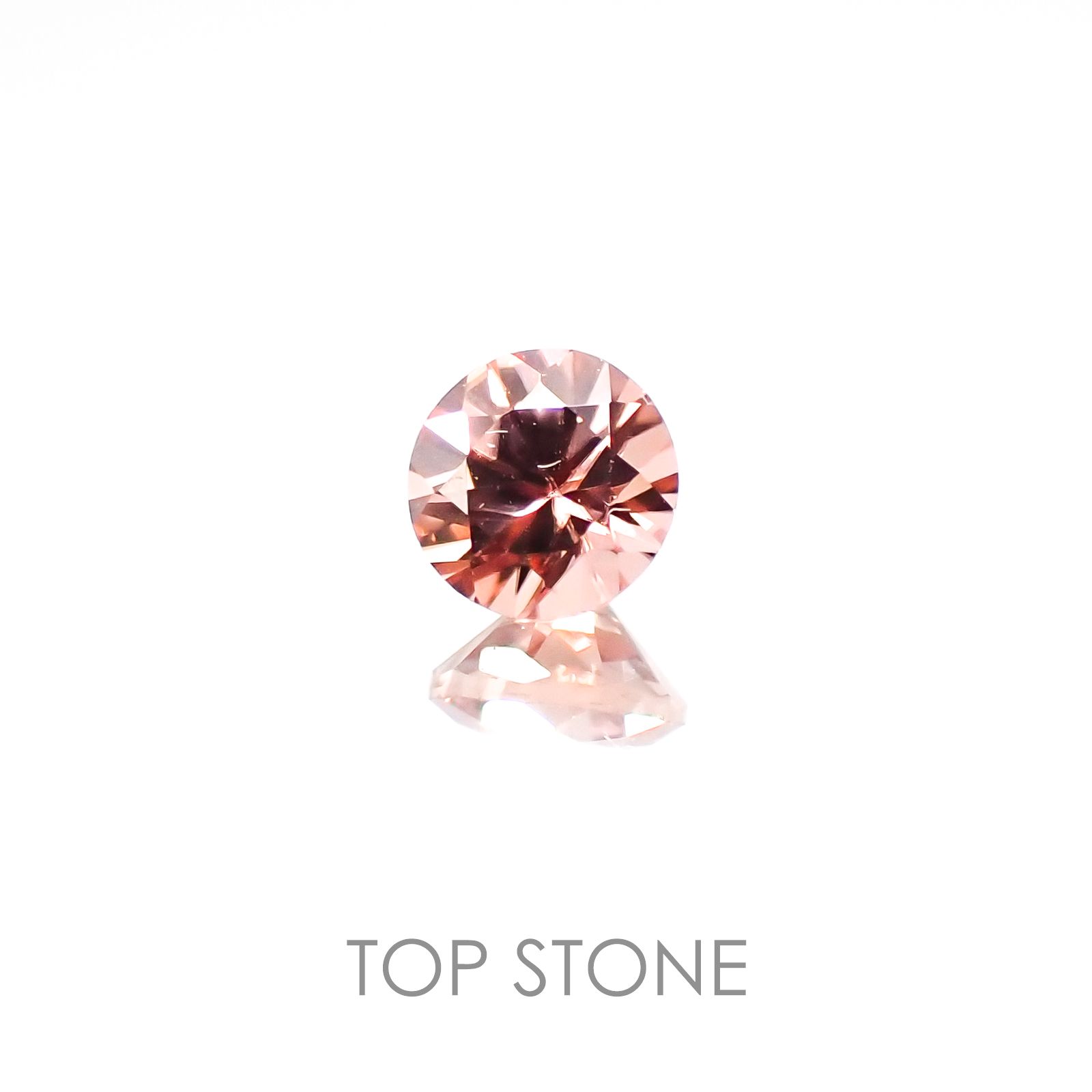 マラヤガーネット タンザニア産 ルース 0.4ct[20106932]4×4mm前後