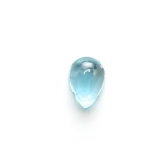 <ランダムセレクト1個販売> アパタイト ペアシェイプ型 ブラジル産 0.46ct前後 / 6x4mm前後 [20084292]