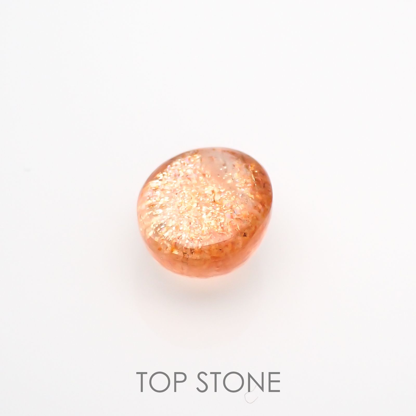 イリュージョンサンストーン(宝石名フェルドスパー) タンザニア産 2.75ct 識別済[211013335]10×7.9mm前後