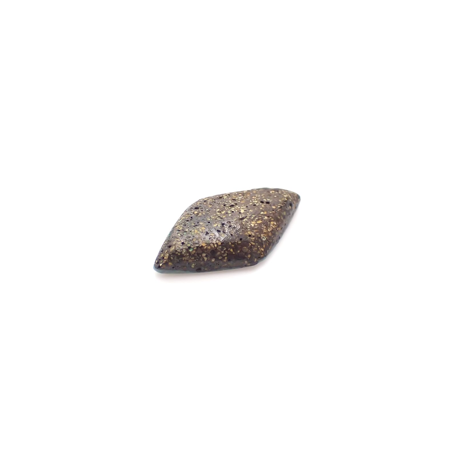 ボルダーオパール 原石磨き オーストラリア産 2.02ct[231225154]15.1x8.3mm前後