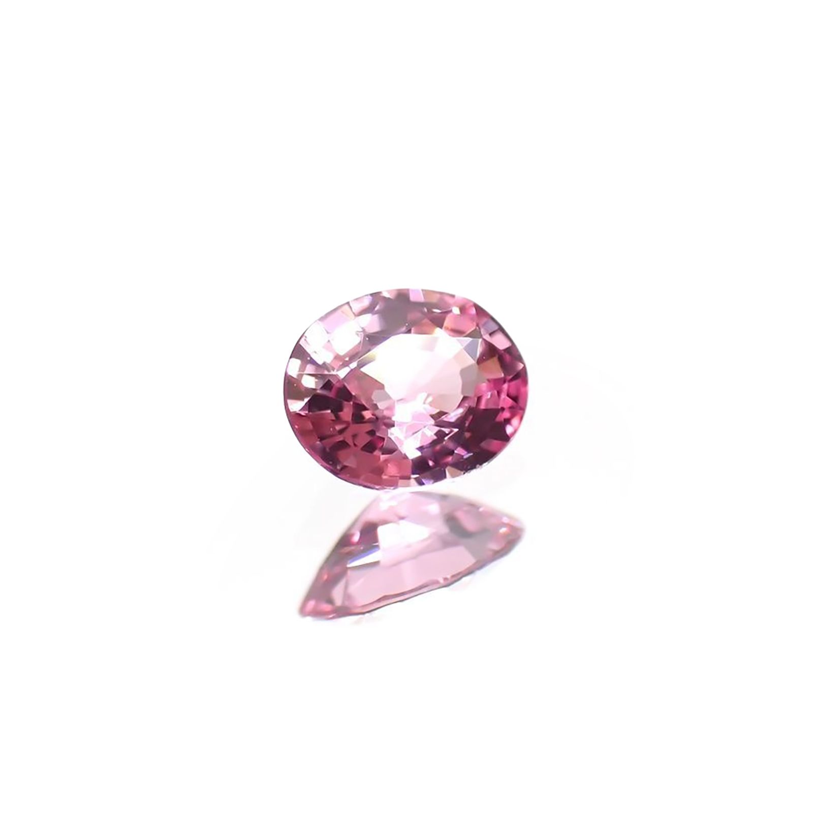 パパラチャサファイア(宝石名サファイア/別名パパラチャ・サファイア)スリランカ産 DGL鑑付 0.346ct / 4.91x3.97mm前後 [230421632]