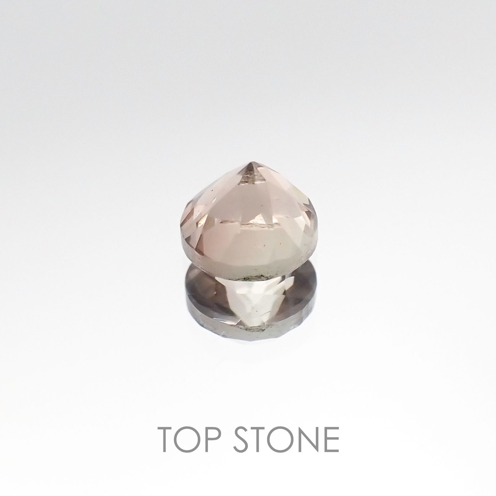 バイカラーオレゴンサンストーン アメリカ産 ルース 0.52ct[20106505]5×5mm前後