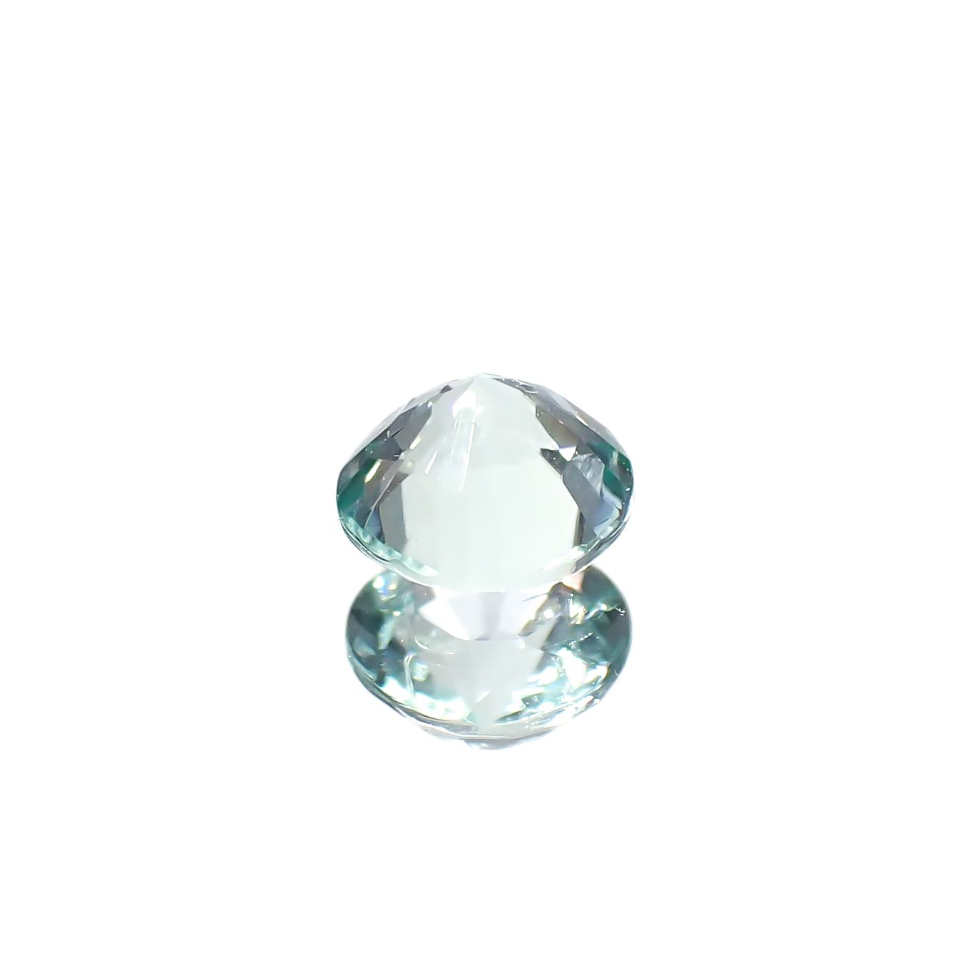 ミントベリル ブラジル産 0.21ct[240929119]3.9x3.9mm前後