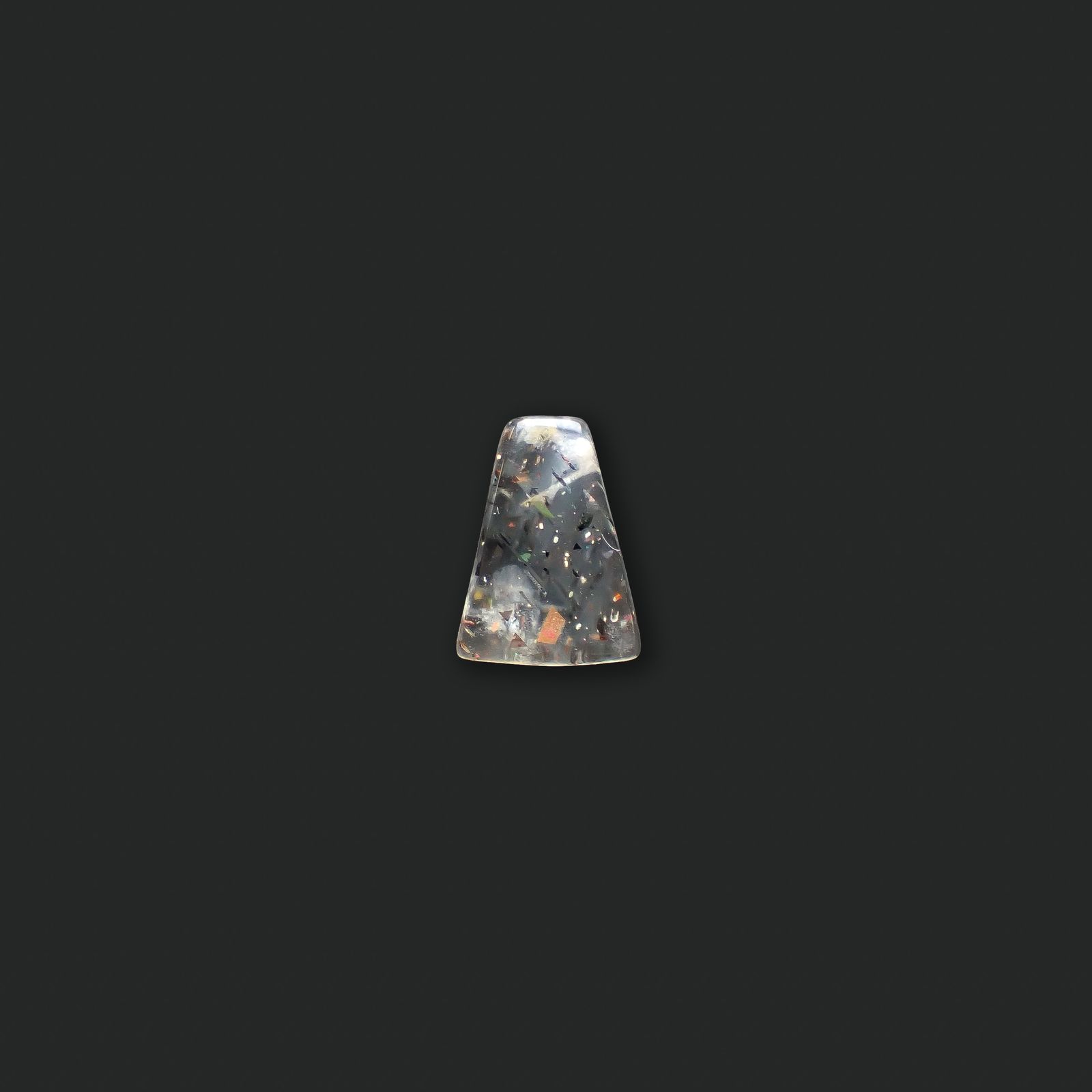 ◇フリーフォーム◇レインボーラティスサンストーン オーストラリア産 1.02ct [250730695]7.9x5.9mm前後