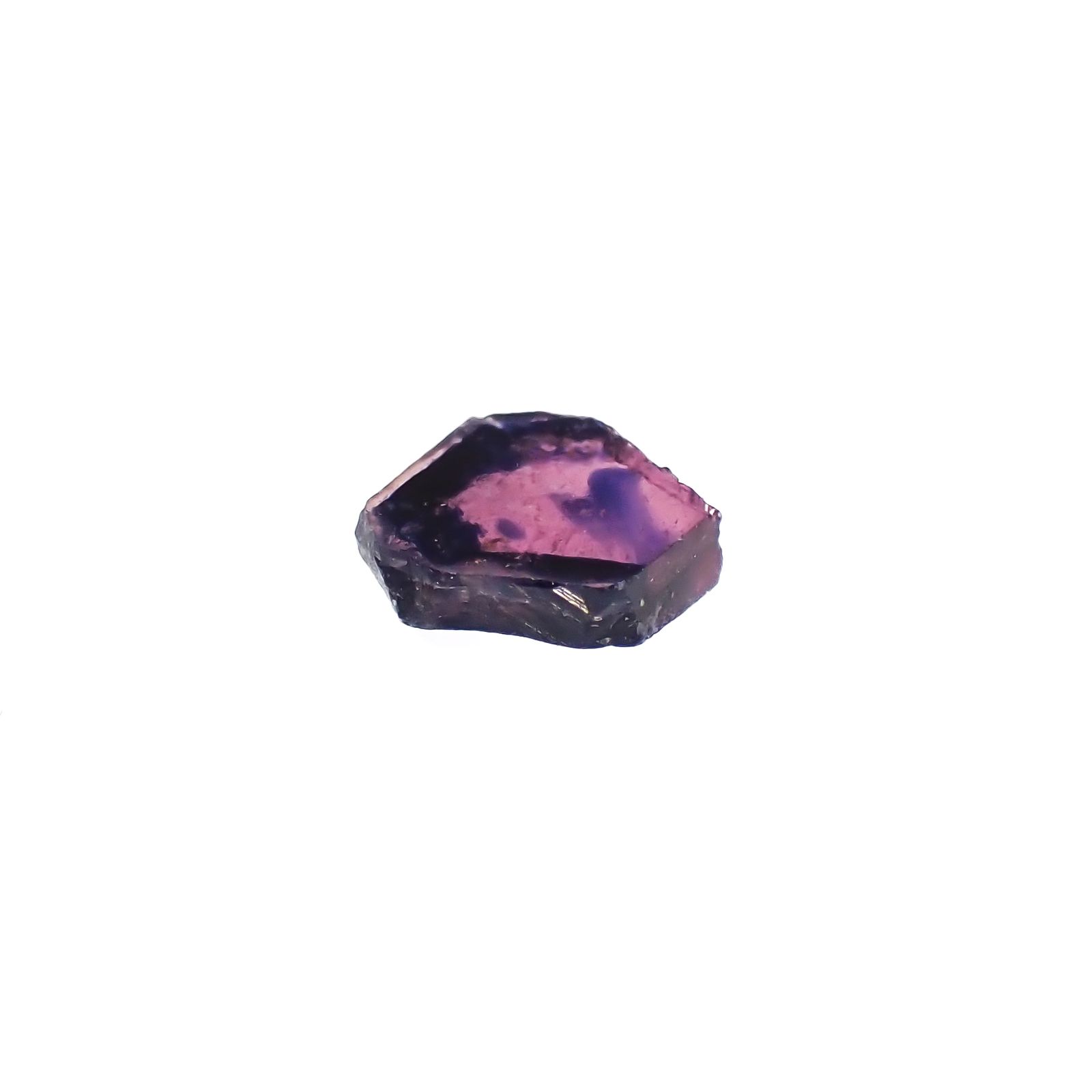 ウィンザーサファイア原石スライス タンザニア・ウィンザー産 0.72ct[230321222]6x5.4mm前後