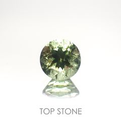 ルドウィジャイトインペリドット(宝石名ルドウィジャイトインペリドット) パキスタン産 1.05ct 識別済[211013502]6.2×6.1mm前後