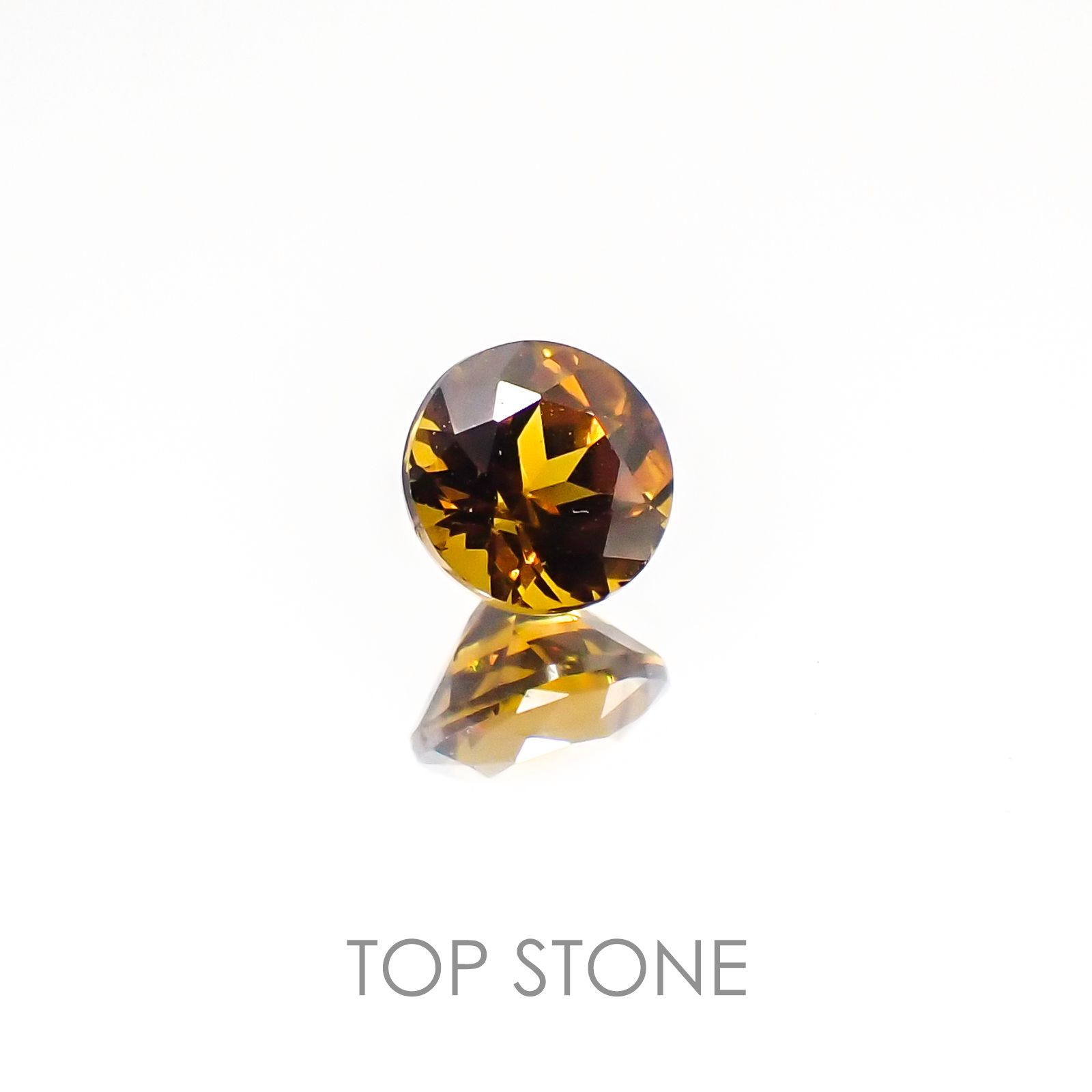 マリガーネット(宝石名ガーネット) マリ共和国産 0.49ct 識別済[20106914]4.5×4.5mm前後
