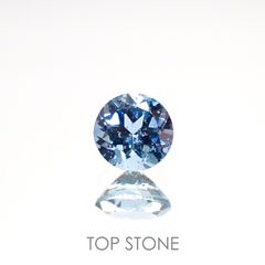 サンタマリアアクアマリン(宝石名アクアマリン)ブラジル産 0.29ct 識別済[220114673]4.4x4.3mm前後