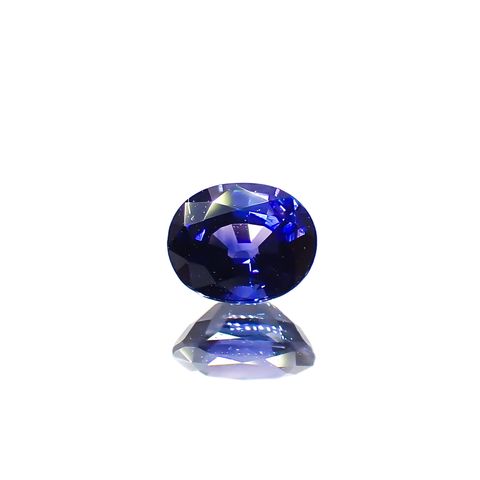サファイア(宝石名サファイア)タンザニア/マダガスカル産 0.44ct 識別済[241029191]4.8x3.9mm前後