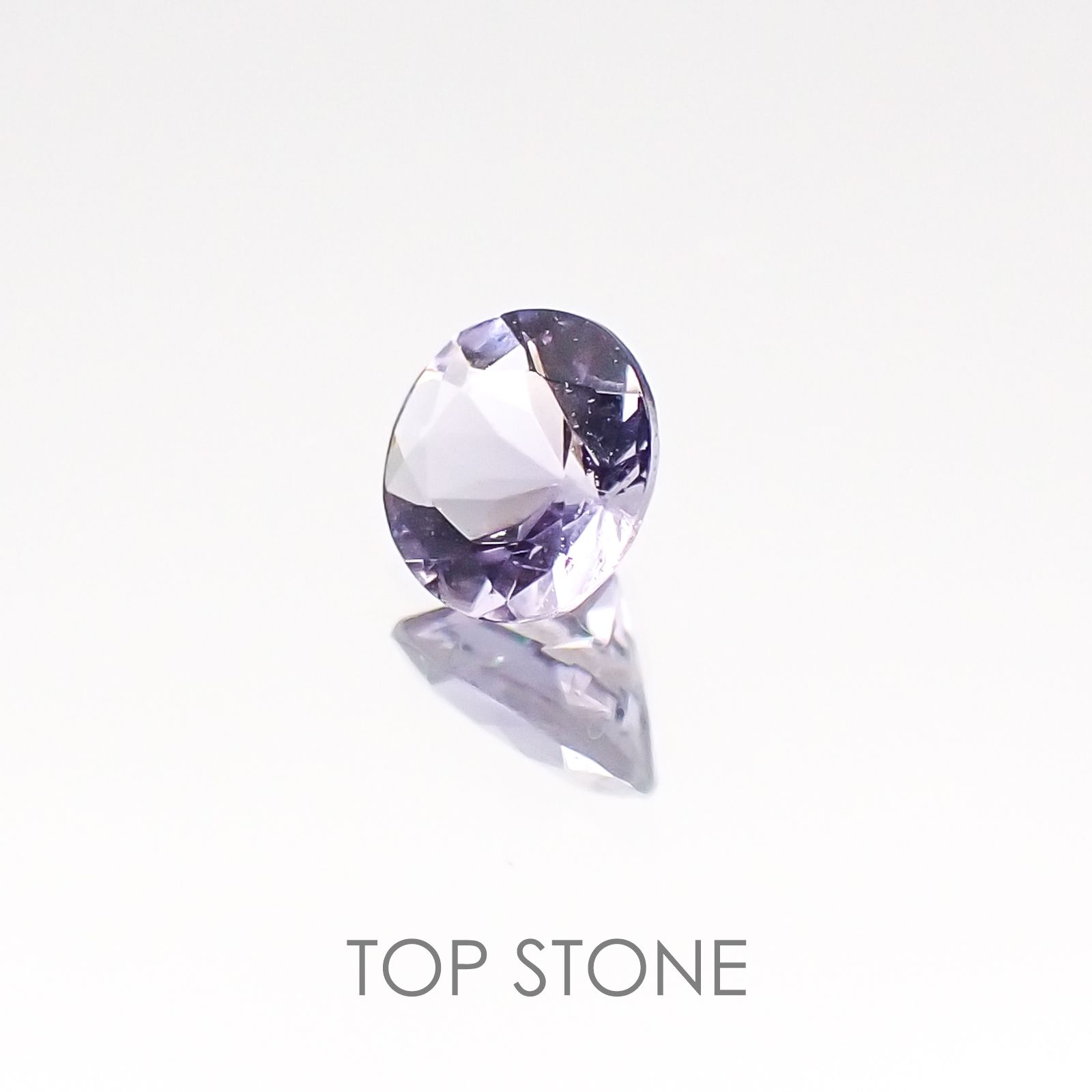 ラベンダースピネル スリランカ産 ルース 0.2ct[20117683]4×4mm前後