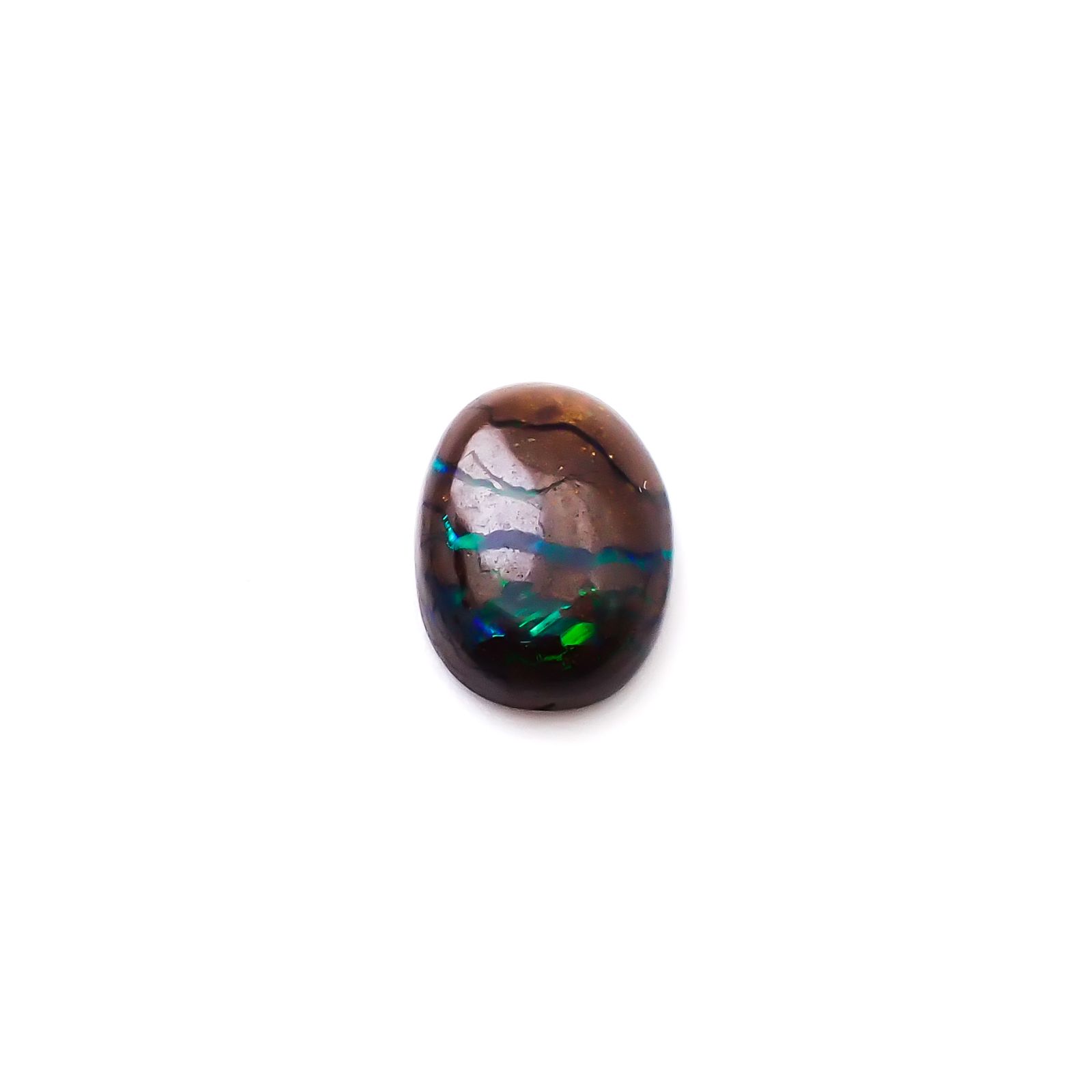 ボルダーオパール オーストラリア産 1.46ct / 8.8x6.4mm前後 [260933075]