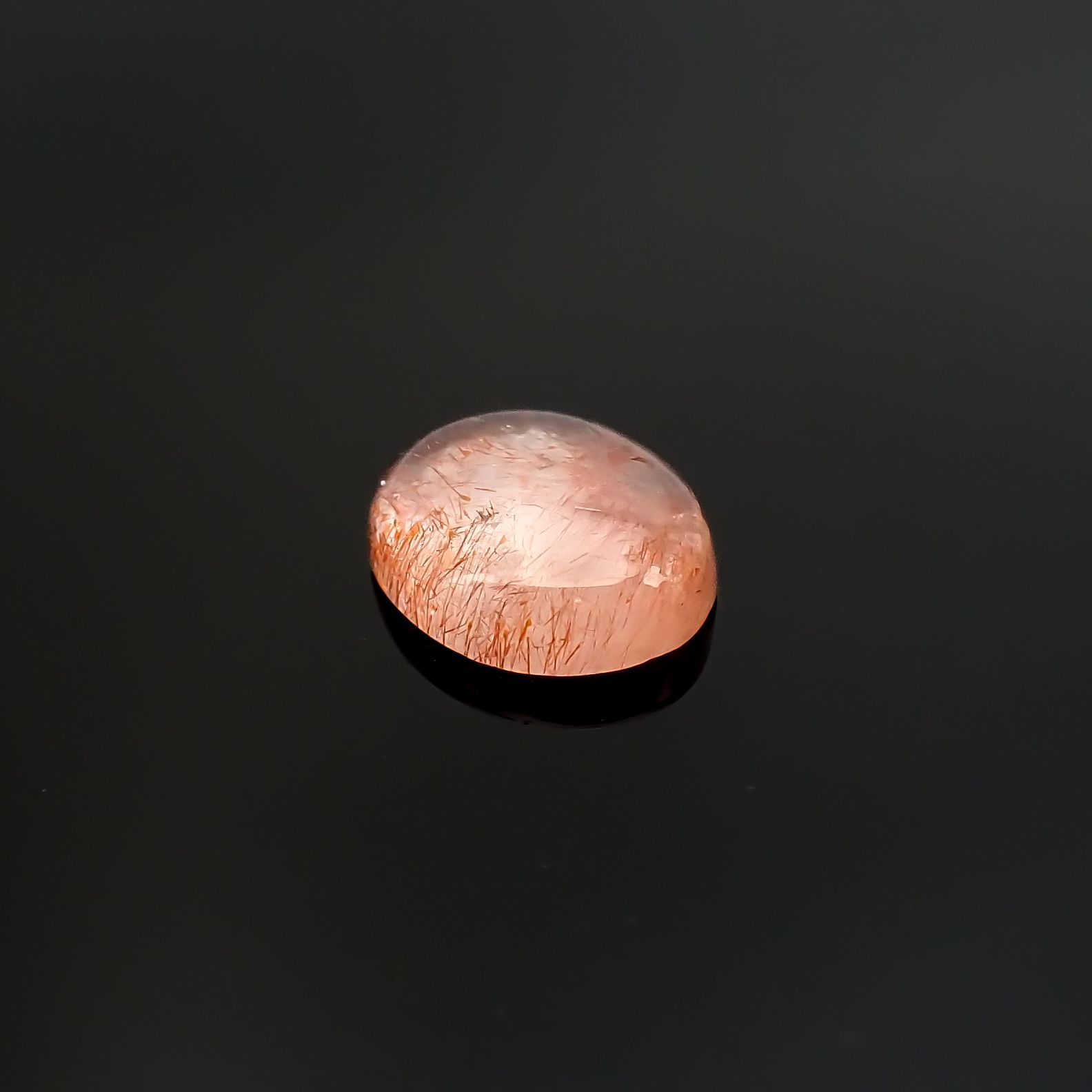 ストロベリークォーツ カザフスタン産 1.19ct[220616692]8.2x6.6mm前後