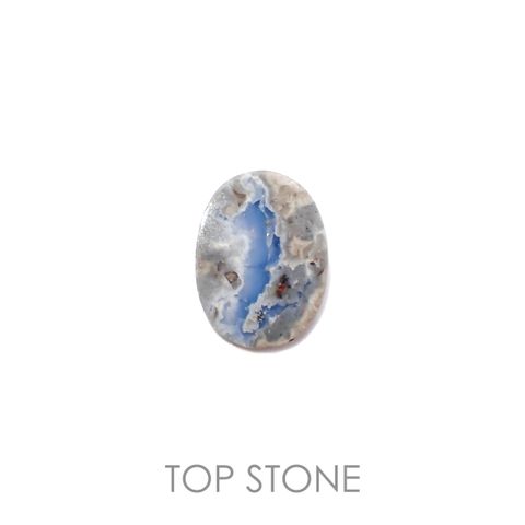 マトリックスブルーオパール アメリカ・オレゴン州産 3.30ct[221219386]15.3x11.3mm前後