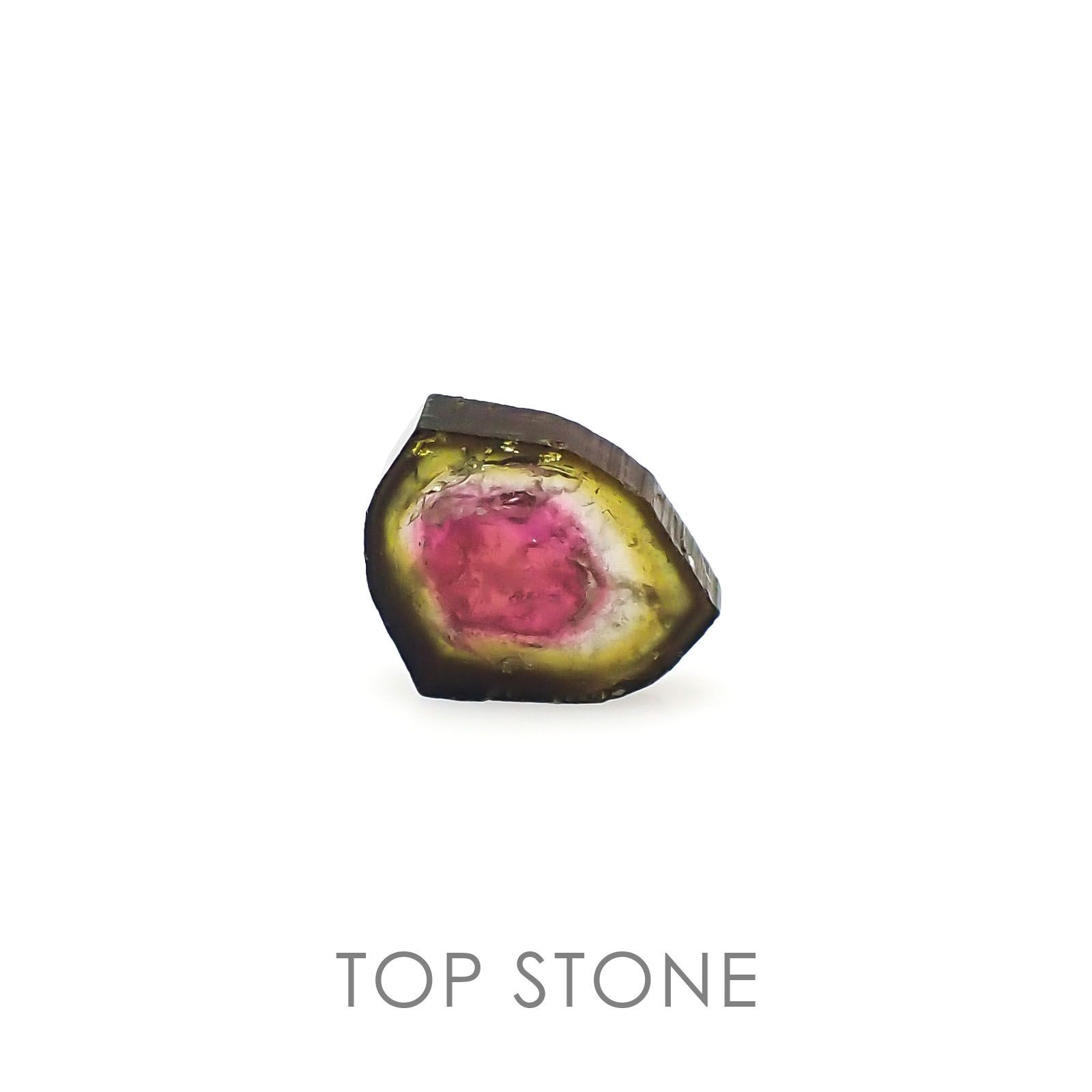 ウォーターメロントルマリン ブラジル産 原石・結晶 2.8ct[20095318]10.6×8.7mm前後