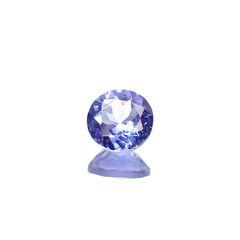 タンザナイト(宝石名タンザナイト)タンザニア産 0.53ct 識別済[240628330]5.1x5.1mm前後