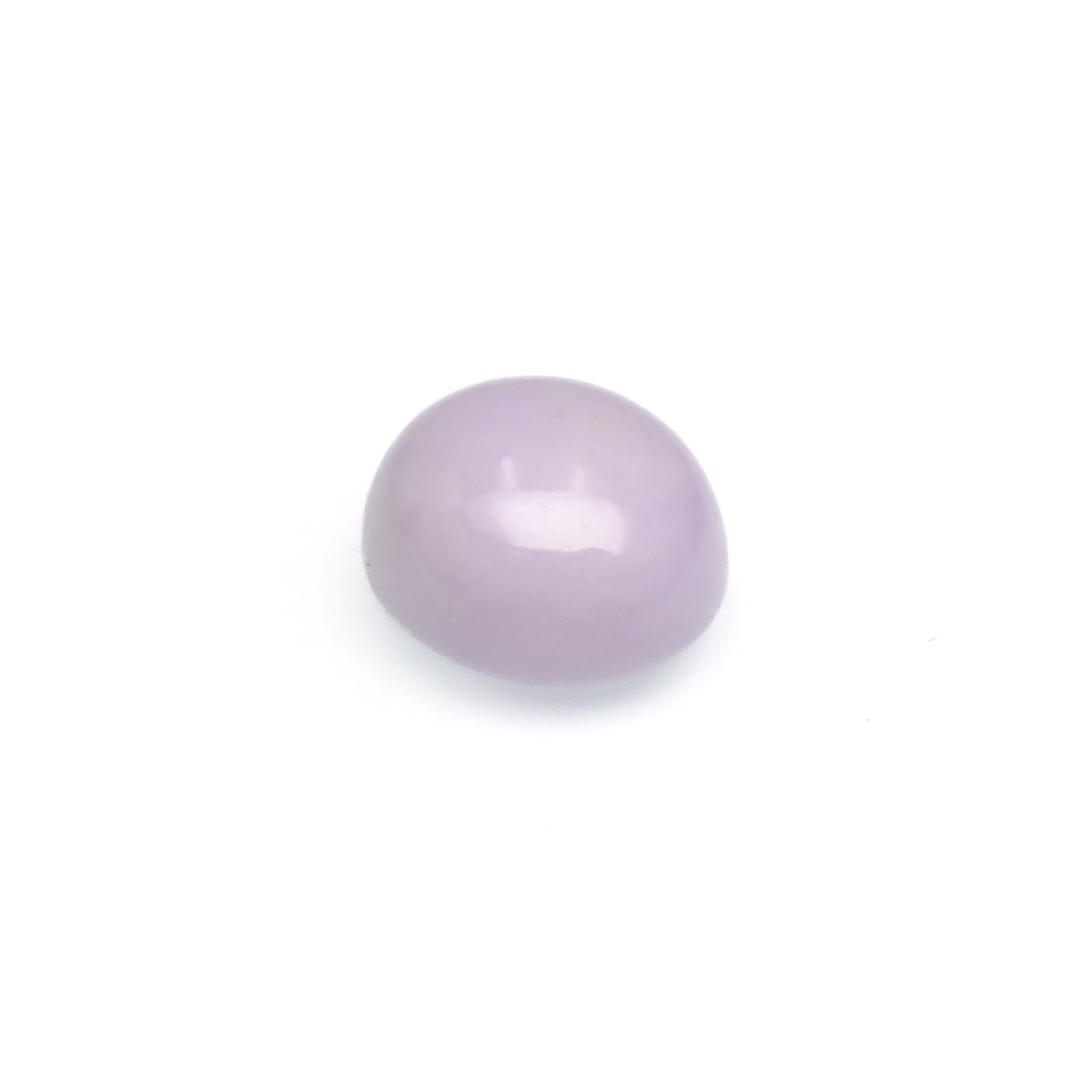 ラベンダー翡翠 ビルマ産 11.67ct [221219380]14x12.6mm前後