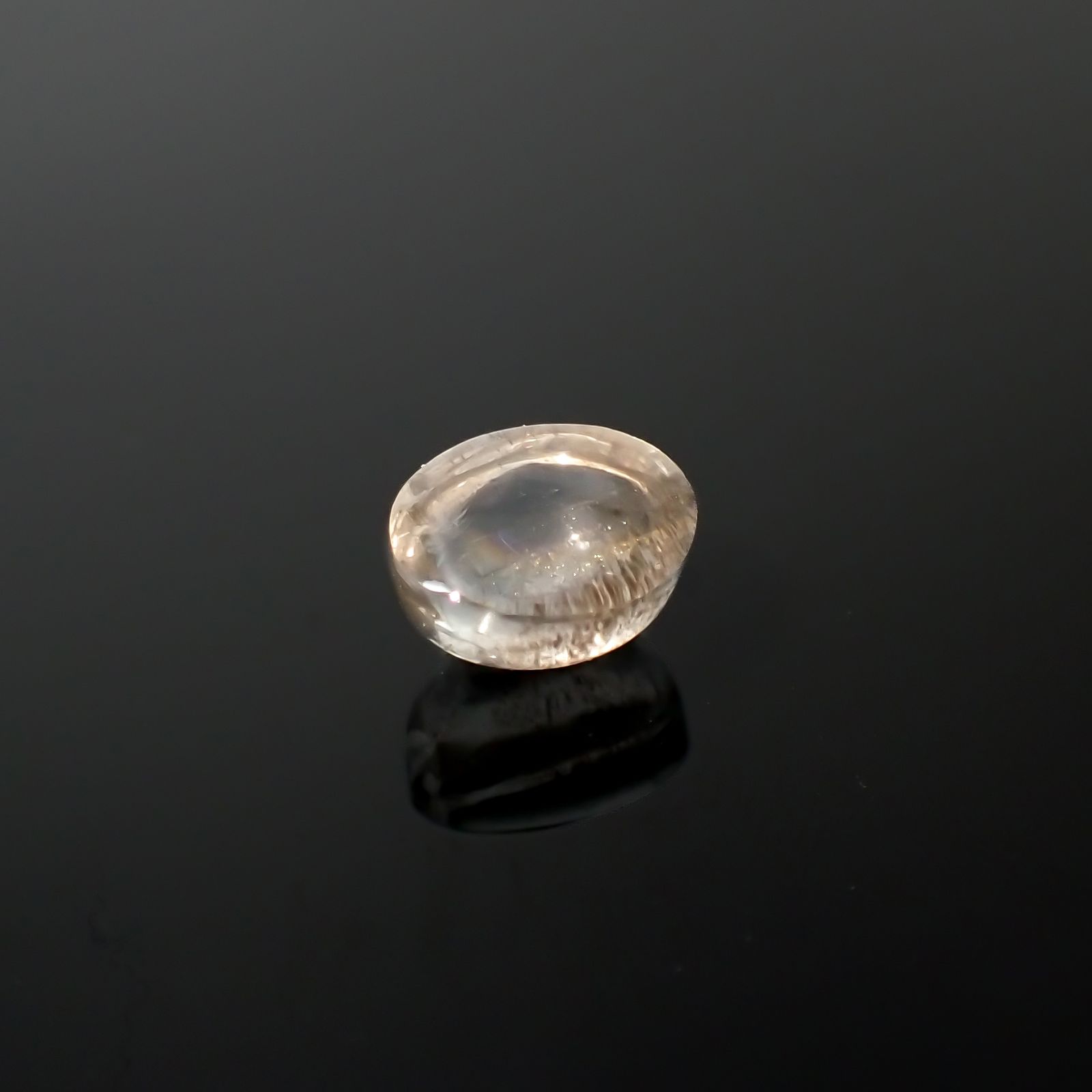 アベンチュリンアクアマリン ナイジェリア産 1.73ct[240226042]7.7x6mm前後