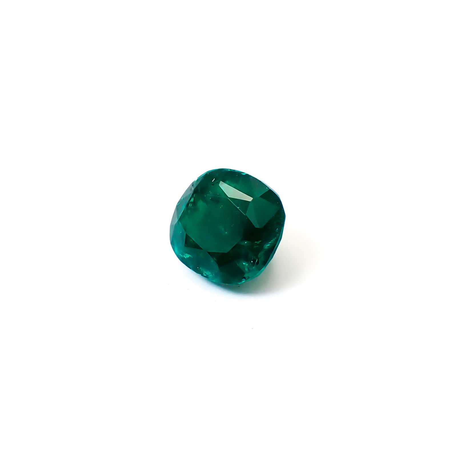 ダイオプテーズ ナミビア産 0.87ct / 5.8x5.4mm前後 [260632301]