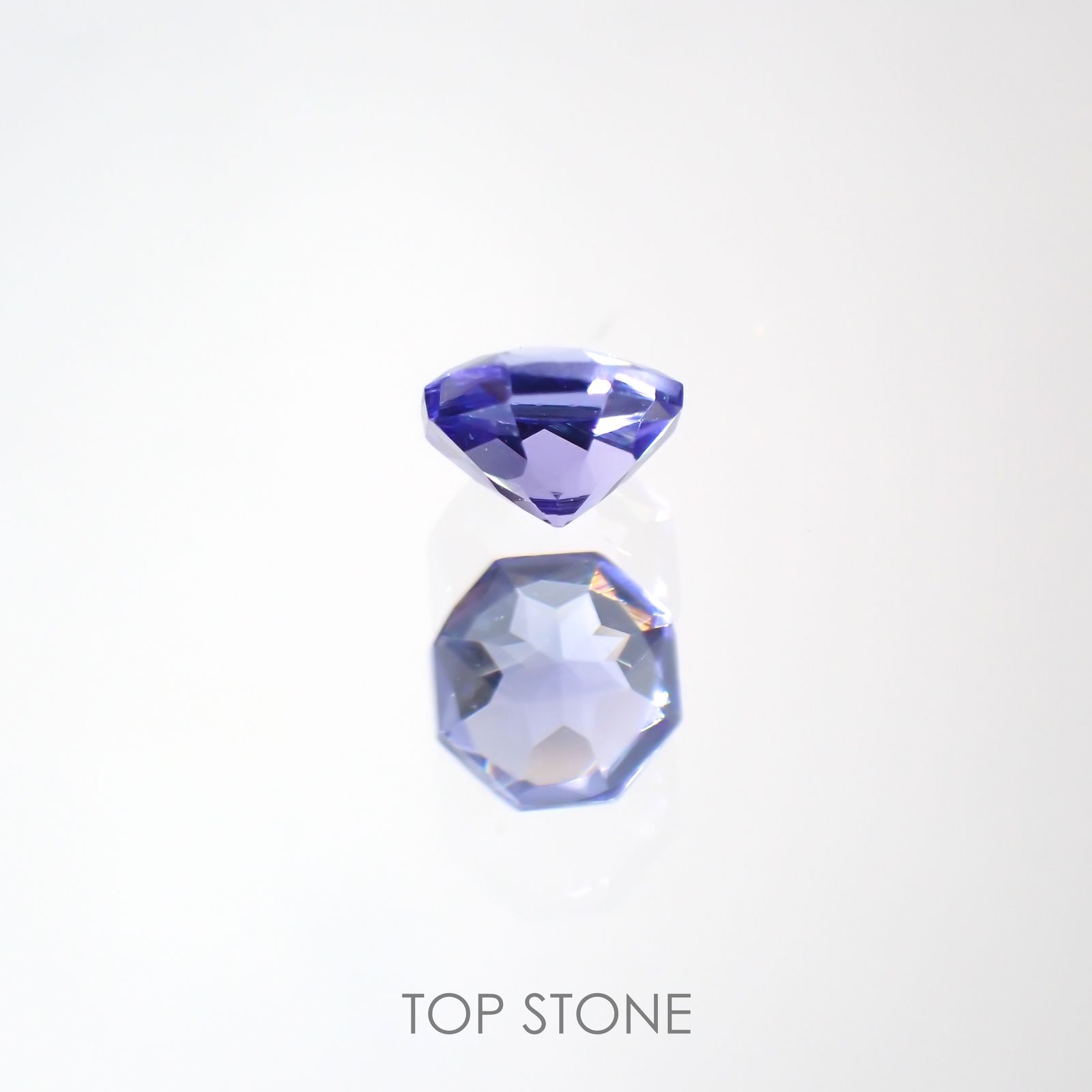 ◇オクタゴンカット◇タンザナイト(宝石名タンザナイト)タンザニア産 0.13ct 識別済[220113845]3x3mm前後
