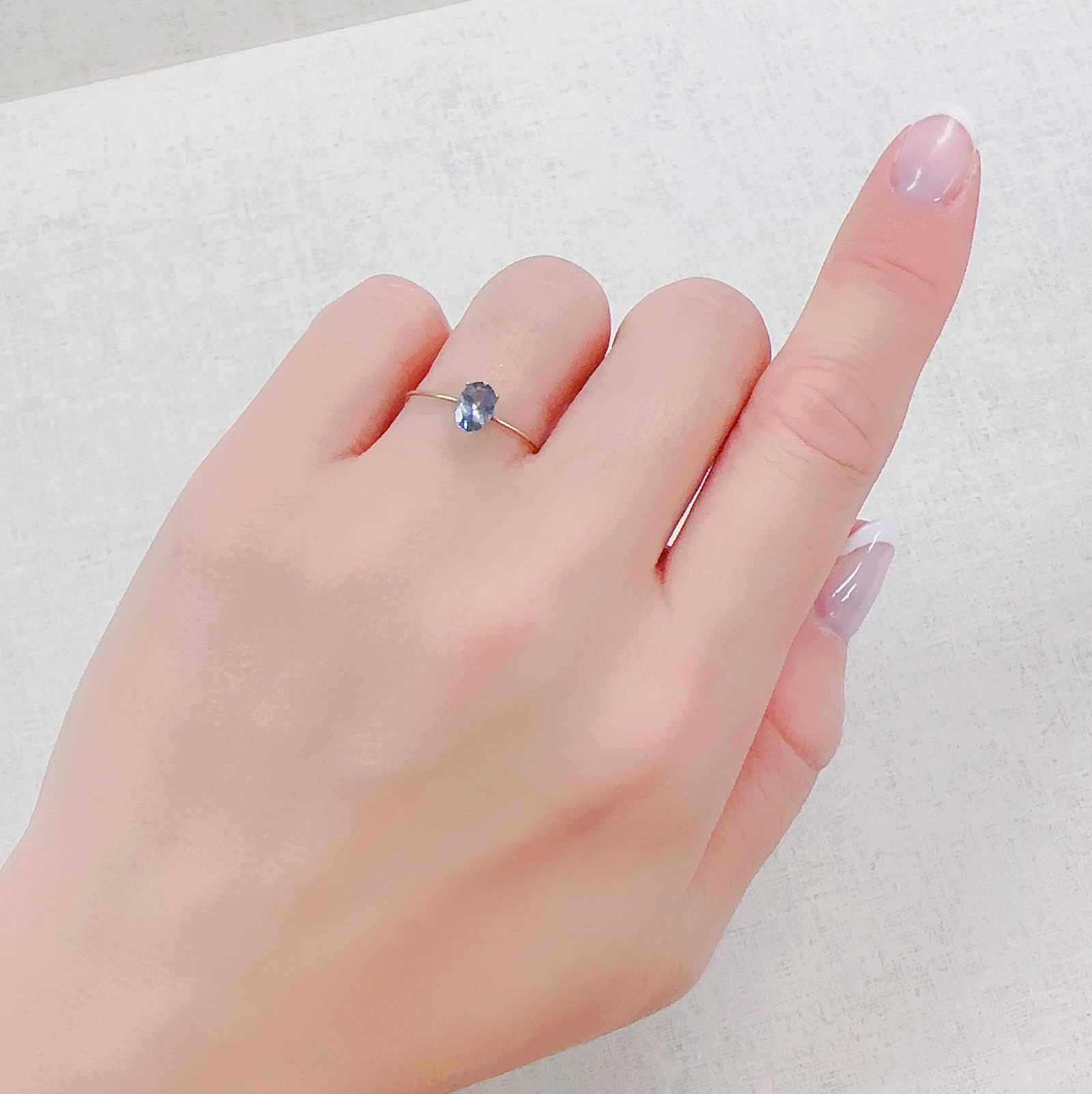 グレースピネル タンザニア産 0.48ct[230421546]6x4.1mm前後