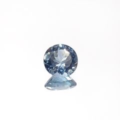 アクアマリン サンタマリアカラー ナイジェリア/マダガスカル産 0.68ct[240225975]6x5.9mm前後