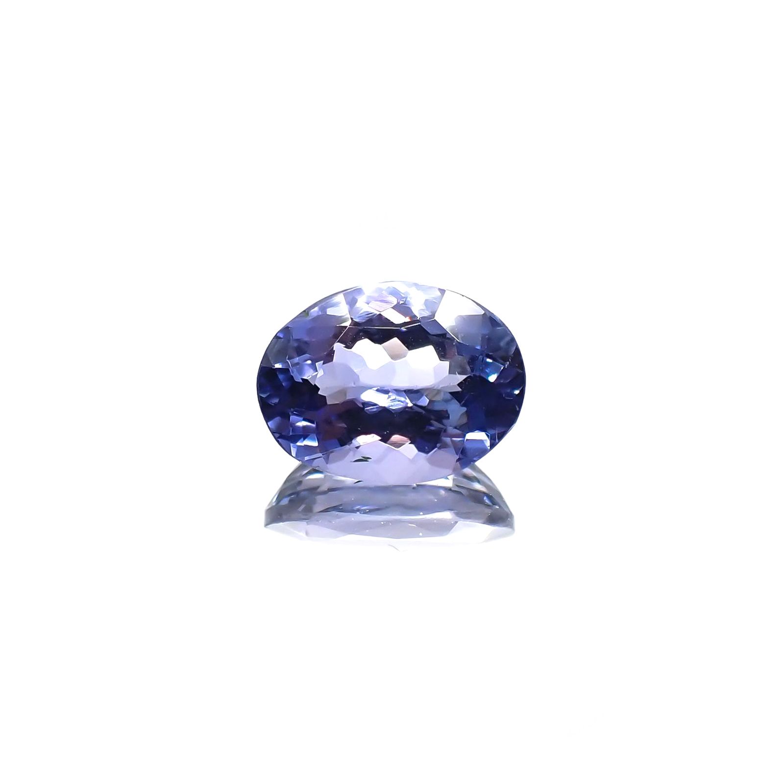 タンザナイト(宝石名タンザナイト) タンザニア産 1.63ct 識別済[210711835]8.5×6.4mm前後
